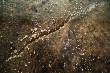 Bir tuz madenindeki fayın fotoğraf arkaplan dokusu. 