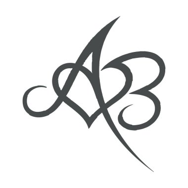 BİR KALK AŞK B AB İKTİK IOGO VECTOR