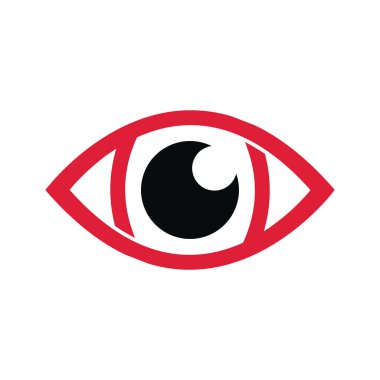 EYE VECTOR Logo İKONU İSTÜSYONU