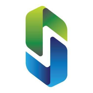 3d logo tasarımı lojistik vektörü