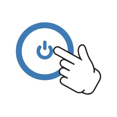 Güç Düğmesi Simgesine Bas