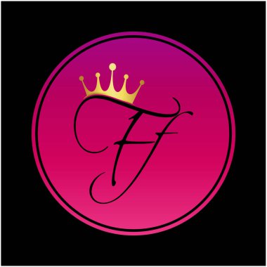 çift f son logo tasarımı