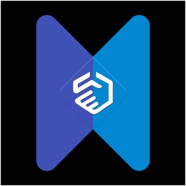 h son logo tasarım simgesi 