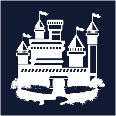 kale evi logo tasarımı simgesi 