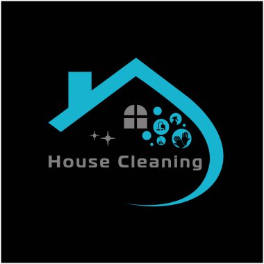 Ev Temizleme İşletmeleri Logosu DESİGN