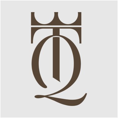 TQ harfinin baş harfleri T logosu