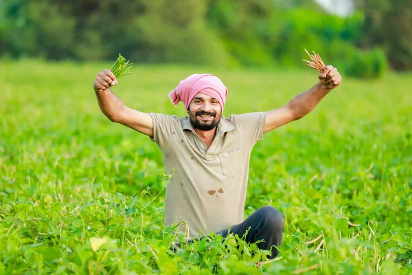Happy indian farmer Φωτογραφίες Αρχείου, Royalty Free Happy indian farmer  Εικόνες | Depositphotos