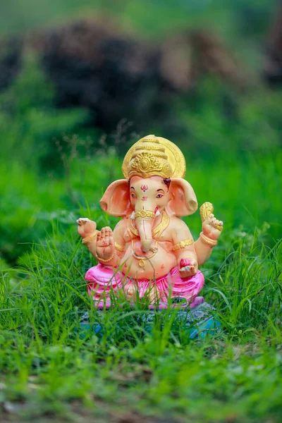 Estatua Ganesha Señor Indio Ídolos Ganesh Señor Para Próximo Festival —  Fotos de Stock