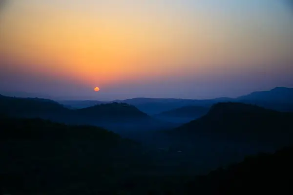 Схід Сонця Пейзажі Іттпурі — стокове фото
