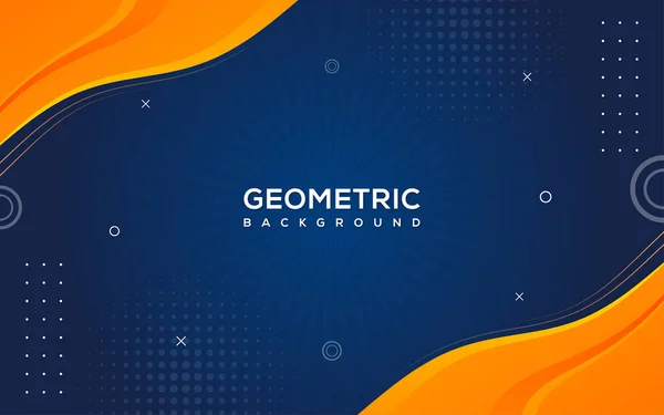 stock vector Geometric background with abstract shapes