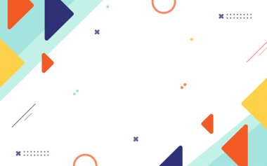 Soyut geometrik şekiller modern arkaplan