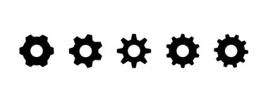 Ayarlar ve Ayarlar Simgeleri Ayarlandı. Kurulum, Ayarlar, Seçenekler, İndirme, Güncelleme, Gears ve diğerleri gibi basit doğrusal web simgeleri koleksiyonu. Düzenlenebilir vektör vuruşu