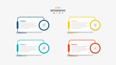 Üç Adım Infographic etiket tasarım vektör şablonu satır simgeleriyle. işlem adımları diyagramı, sunumlar, iş akışı düzeni, afiş, akış şeması, bilgi grafik vektörü illüstrasyonu.