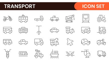 Işınlama simgesi hazır. Dağıtım, nakliye, ulaşım, kargo, yük, rota planlaması, tedarik zinciri, ihracat ve ithalat simgeleri içeriyor. Solid simge koleksiyonu.
