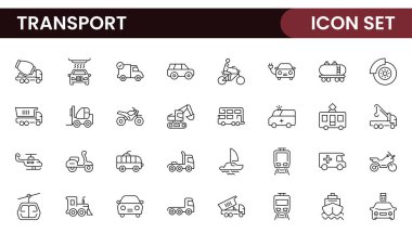 Işınlama simgesi hazır. Dağıtım, nakliye, ulaşım, kargo, yük, rota planlaması, tedarik zinciri, ihracat ve ithalat simgeleri içeriyor. Solid simge koleksiyonu.