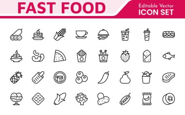 Güvenlik Simgesi Seti: Güvenlik ve koruma, siber güvenlik, ev güvenliği ve kişisel güvenliği iletmek için tasarlanmış sağlam bir modern ikon koleksiyonu.