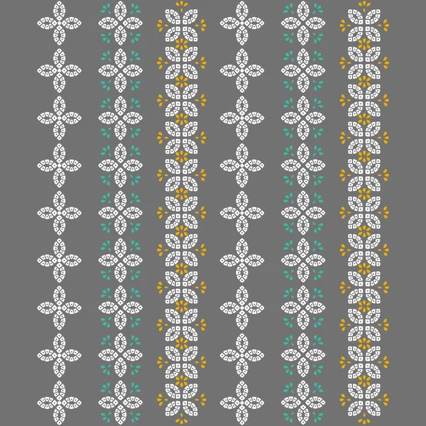 Мінімалістичний Сірий Фон Складними Зеленими Жовтими Рамками — стоковий вектор