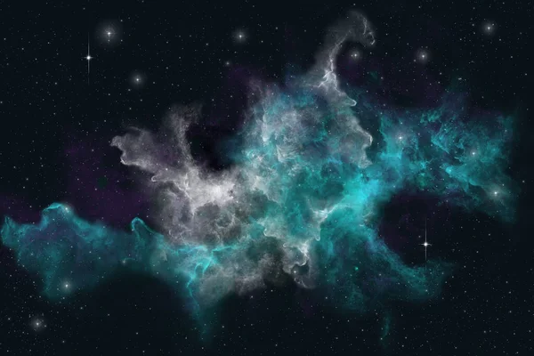 Galaxy Space Background Wallpaper — Stock Photo, Image