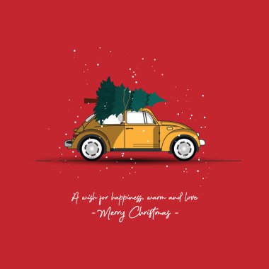 Noel Ağacı ile Şirin Sarı Araba