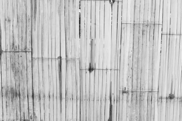 Sfondo Recinzione Bambù Vecchio Bambù Texture Legno Modello Sfondo — Foto Stock