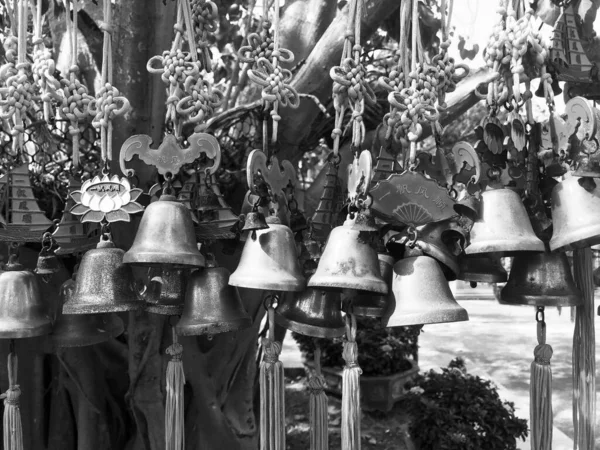 Famous Big Buddha Wish Bells Shrine Thailand — Stock Photo, Image