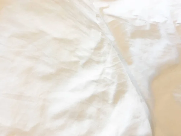 Naturalnej Tkaniny Lnianej Tekstury Projektowania Worek Teksturowany Białe Płótna Tle — Zdjęcie stockowe