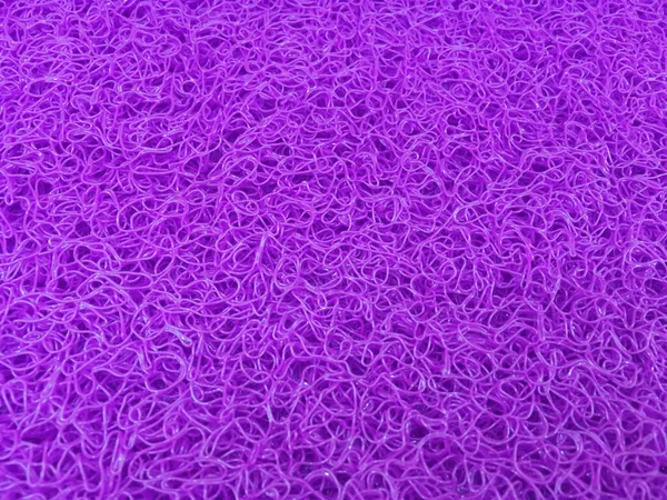 Texture Background Purple Plastic Doormat — Stock Photo, Image