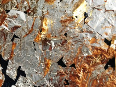 folyo hurda altın dokulu arka plan.