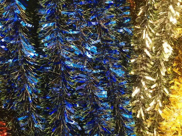 Enfeite Natal Colorido Confete Fofo Ano Novo Conceito Decoração Ornamento — Fotografia de Stock