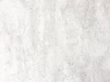 Beton duvara pankart yerleştirmek için kullanılan eski bir duvar gibi doğal çimento veya taş dokunun beyaz beton dokusu..