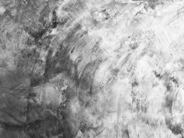 Beton duvara pankart yerleştirmek için kullanılan eski bir duvar gibi doğal çimento veya taş dokunun beyaz beton dokusu..