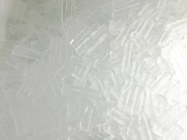 arkaplanda buz küpleri, yumuşak odak.