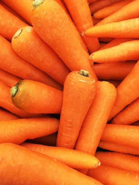 Ritiro Del Supermercato Carote Arancioni — Foto Stock