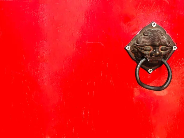 Ancient Door Bolt China — Stok fotoğraf