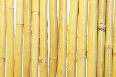 arka plan için kahverengi ton bambu tahta çit doku.