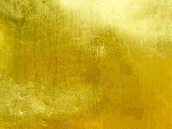 gold metal plate background texture.