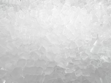 Buz küpleri yakın plan