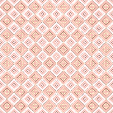 Pink pattern background, bright color design. geometric style. square shape. for decoration.