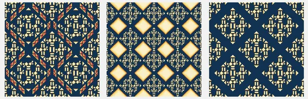Ethnic Pattern Color Background Various Elements Decoration Fabric Wallpaper Textile — Foto de Stock