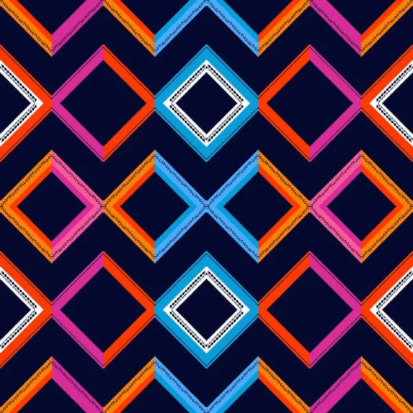 Colorful pattern background with repeated shape.