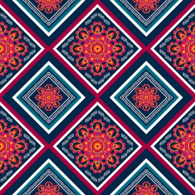 Geometric pattern including repeated shape. for decoration, curtain, fabric, clothing, background. floral design.