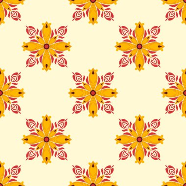 Hand drawn floral pattern color background, botanical style. for decoration, fabric, wallpaper. flower design.