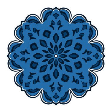 El yapımı renkli mandala, botanik tasarımı, doğal temalı çiçek tarzı. Dekorasyon, arkaplan, dövme, duvar kağıdı, çıkartma.