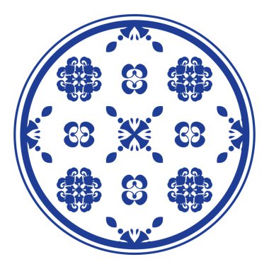 Floral design. round frame. botanical natural theme. for decoration, wallpaper, background, home decor, ceramic, fabric, tile. flower style.