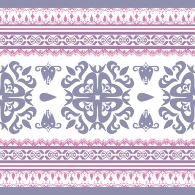 Floral pattern background repeated shape. for decoration, home decor, textile, fabric, clothing, background. flower design.