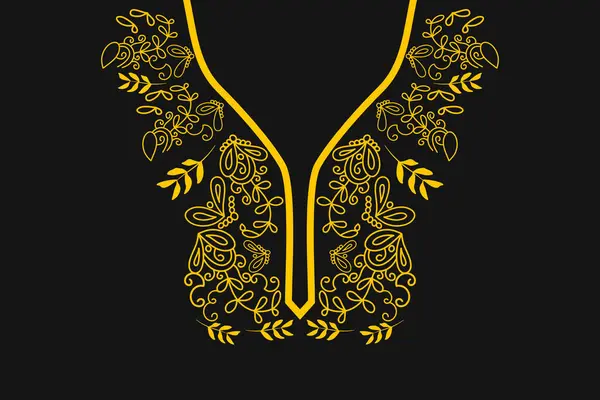 Çiçekli yaka deseni. Geleneksel. Dekorasyon, tekstil, kumaş, giysi. Doğal biçim.