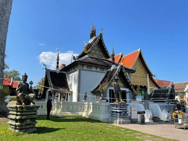 Wat Chiang Mai Thailand — Stock Photo, Image