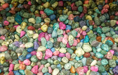 Kaleidoscope of Vibrant Colored Rocks Polished Gem stones