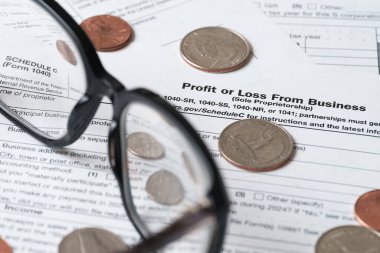 Program C, İş Formundan Kâr ya da Zarar Formu 1040, Vergi Vergisi Kapatma Belgesi