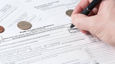 Program C, İş Formundan Kâr ya da Zarar Formu 1040, Vergi Vergisi Kapatma Belgesi